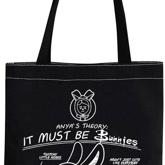 Vampire Tote Bag Canvas Unisex Gift for Vampire Lovers Anya Buffy - Picture 1 of 7